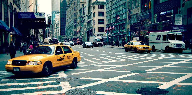 cours anglais voyage langue new york taxis