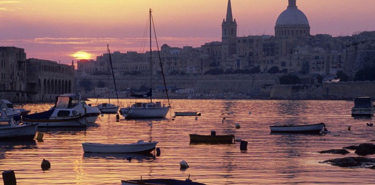 sejour linguistique voyage langue malte port