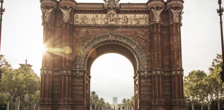 barcelone arc de triomf sejour linguistique