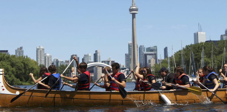 sejour linguistique toronto ado canoe