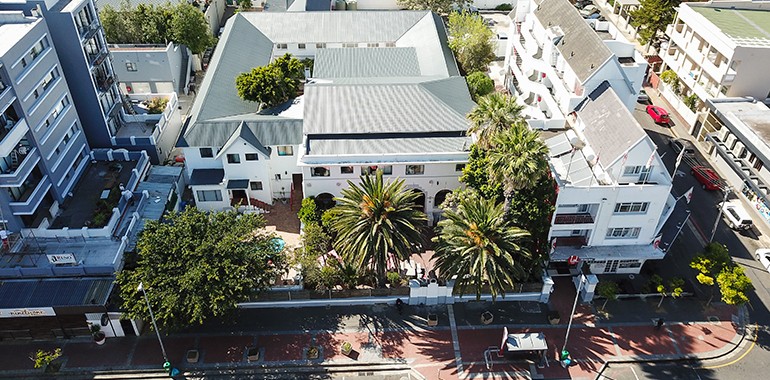 vue aerienne ecole lal a cape town