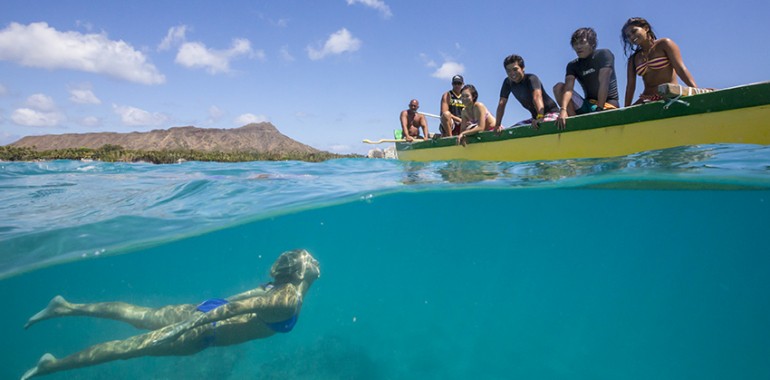 sejour linguistique hawaii excursion ocean