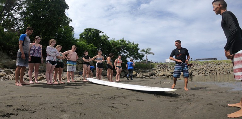 sejour linguistique san jose costa rica surf