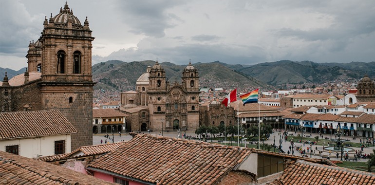 voyage linguistique perou cuzco centre ville