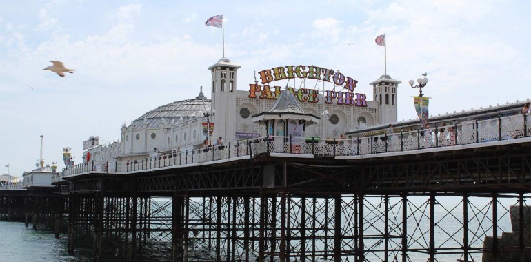 uk brighton view séjour linguistique