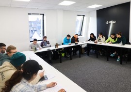 11 mois de cours d'anglais intensif