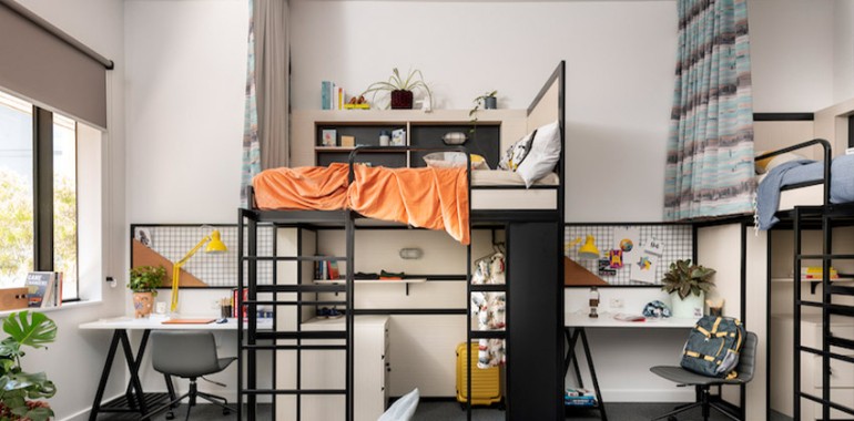 campus perth residence room