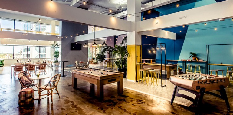 campus perth voyage langue residence common area